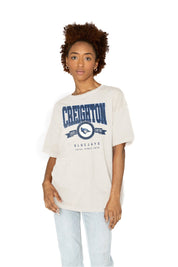 CREIGHTON BLUEJAYS GET GOIN' OVERSIZED CREW NECK TEE