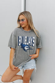 CREIGHTON BLUEJAYS SOLID DEFENSE OVERSIZED CREWNECK TEE