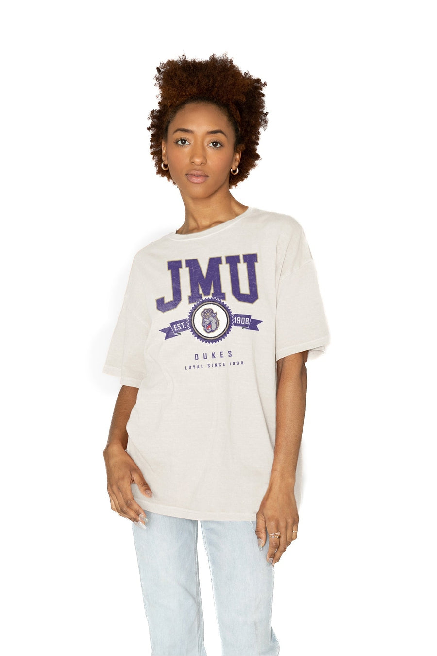 JAMES MADISON DUKES GET GOIN' OVERSIZED CREW NECK TEE