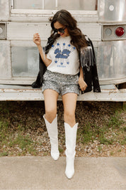 KENTUCKY WILDCATS LOUD AND PROUD OVERSIZED CREWNECK TEE