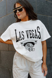 LAS VEGAS RAIDERS ENFORCER RELAXED FIT SHORT SLEEVE CREWNECK TEE