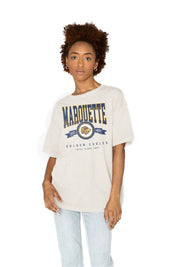 MARQUETTE GOLDEN EAGLES GET GOIN' OVERSIZED CREW NECK TEE