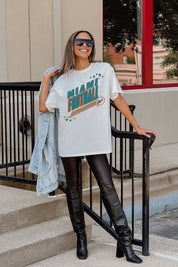 MIAMI DOLPHINS GOOD CALL OVERSIZED CREWNECK TEE