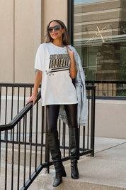 NEW ORLEANS SAINTS COMING IN HOT OVERSIZED CREWNECK TEE