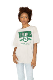 NORTH TEXAS MEAN GREEN GET GOIN' OVERSIZED CREW NECK TEE