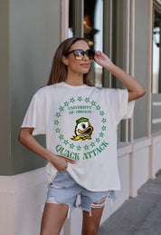 OREGON DUCKS ON POINT OVERSIZED CREWNECK TEE
