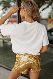 OREGON DUCKS BE A CHAMPION OVERSIZED CREWNECK TEE BY MADI PREWETT