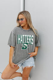 STETSON HATTERS SOLID DEFENSE OVERSIZED CREWNECK TEE
