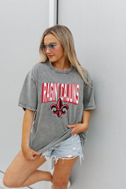 LAFAYETTE RAGIN' CAJUNS SOLID DEFENSE OVERSIZED CREWNECK TEE