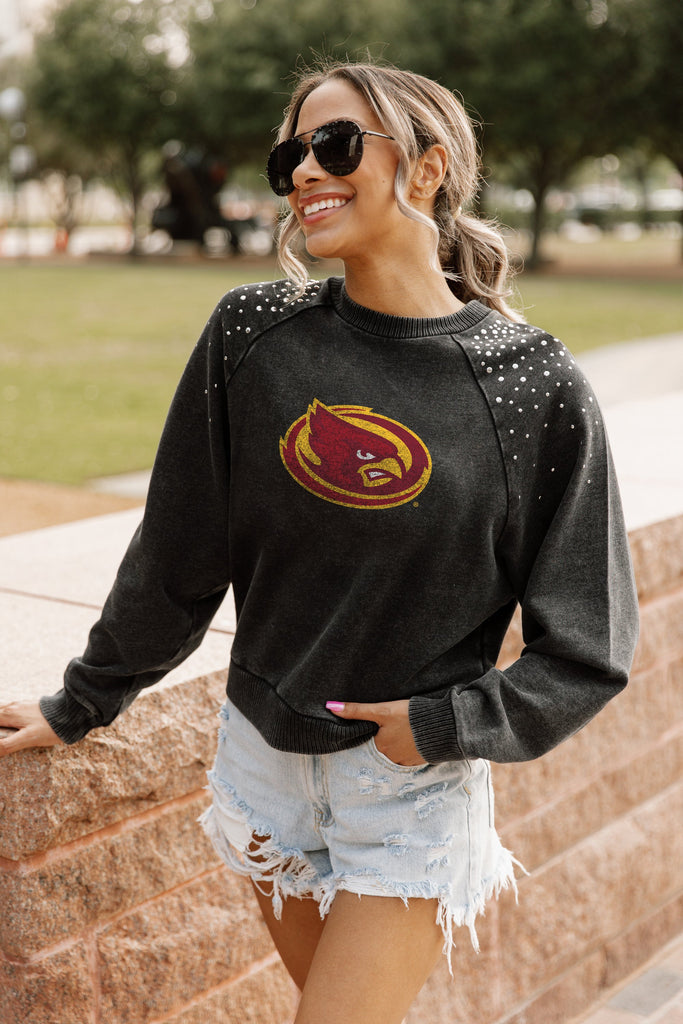 IOWA STATE CYCLONES VARSITY LEGENDS VINTAGE STUDDED PULLOVER