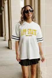 APPALACHIAN STATE MOUNTAINEERS OPTION PLAY ICONIC OVERSIZED FASHION JERSEY