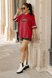ARKANSAS RAZORBACKS ROOKIE MOVE ICONIC OVERSIZED FASHION JERSEY