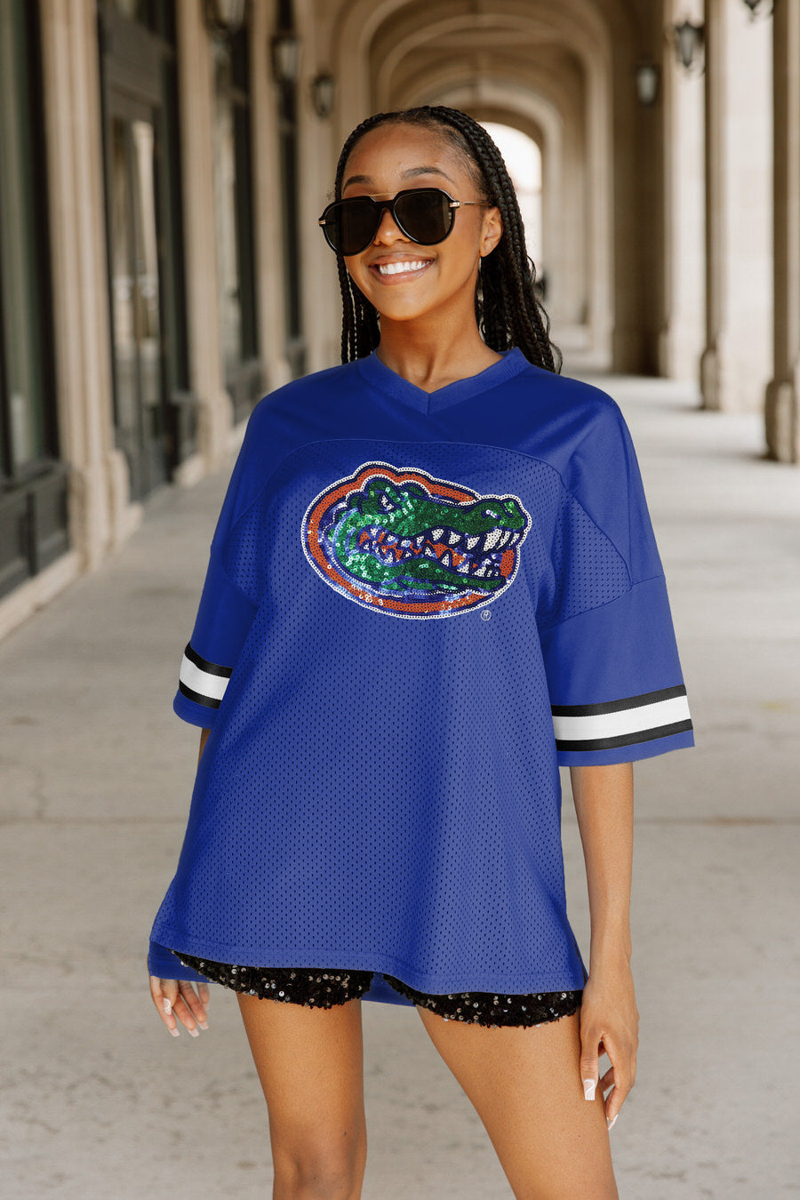FLORIDA GATORS ROOKIE MOVE ICONIC OVERSIZED FASHION JERSEY
