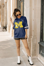 MICHIGAN WOLVERINES ROOKIE MOVE ICONIC OVERSIZED FASHION JERSEY