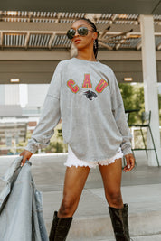 CLARK ATLANTA UNIVERSITY PANTHERS Play The Game Faded Wash Pullover