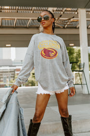 IOWA STATE CYCLONES Play The Game Faded Wash Pullover