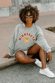 MINNESOTA GOLDEN GOPHERS Play The Game Faded Wash Pullover