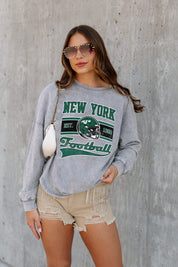 NEW YORK JETS NO TIMEOUTS FADED WASH PULLOVER