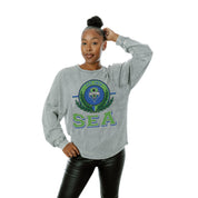 SEATTLE SOUNDERS FC GOAL ORIENTED FADED WASH PULLOVER