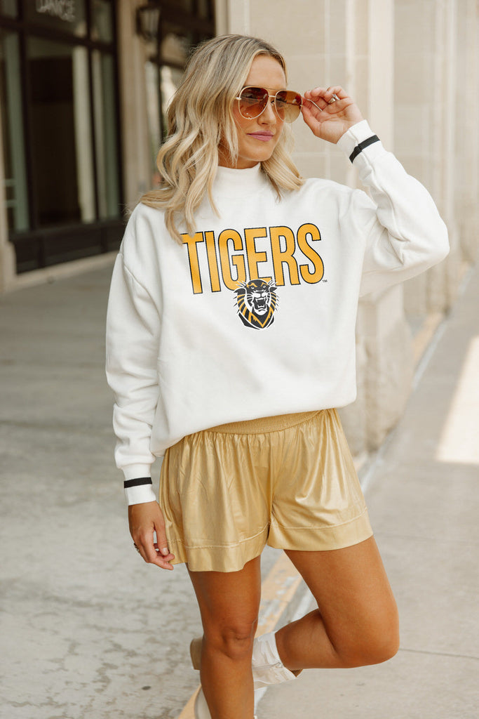 FORT HAYS STATE TIGERS STYLE FORCE MOCK PULLOVER