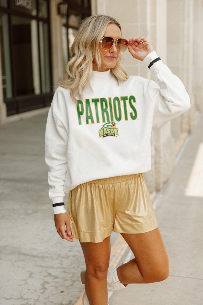 GEORGE MASON PATRIOTS STYLE FORCE MOCK PULLOVER
