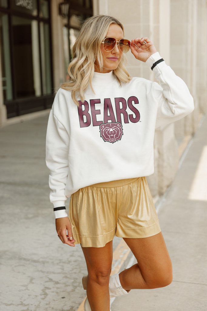 MISSOURI STATE BEARS STYLE FORCE MOCK PULLOVER