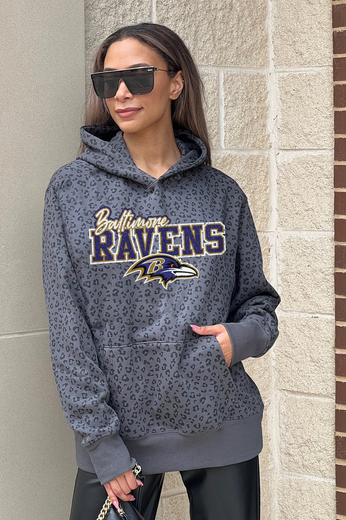 BALTIMORE RAVENS IN THE SPOTLIGHT ADULT CLASSIC HOODED PULLOVER
