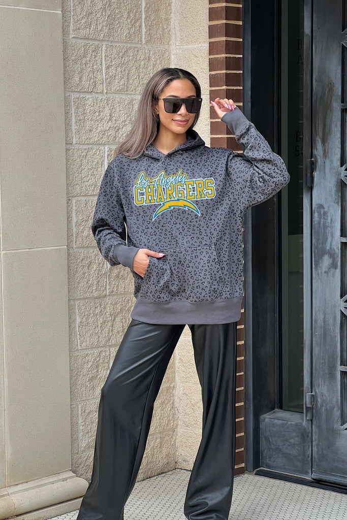 LOS ANGELES CHARGERS IN THE SPOTLIGHT ADULT CLASSIC HOODED PULLOVER