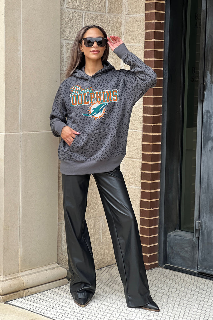 MIAMI DOLPHINS IN THE SPOTLIGHT ADULT CLASSIC HOODED PULLOVER