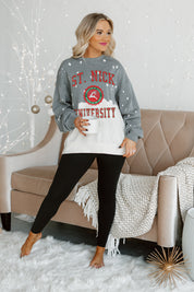 ST. NICK BLEACH DYE SWEATSHIRT