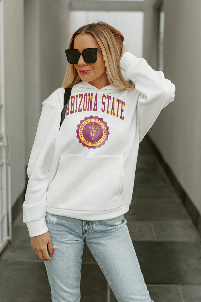 ARIZONA STATE SUN DEVILS SEAL OF APPROVAL PREMIUM FLEECE HOODED PULLOVER