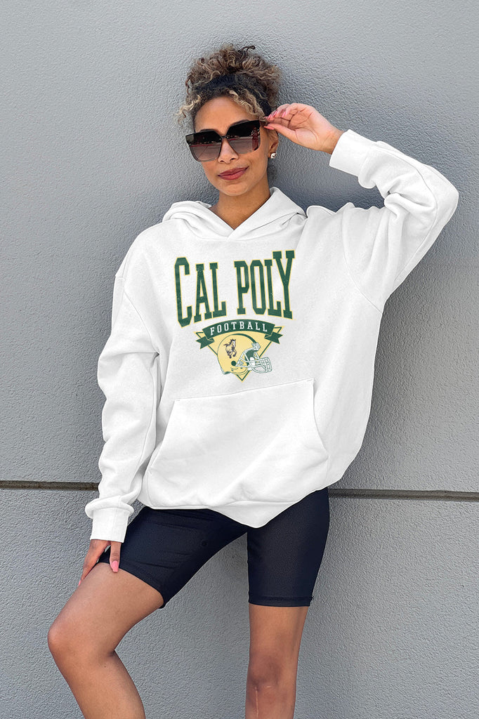 CAL POLY MUSTANGS GOOD CATCH PREMIUM FLEECE HOODED PULLOVER
