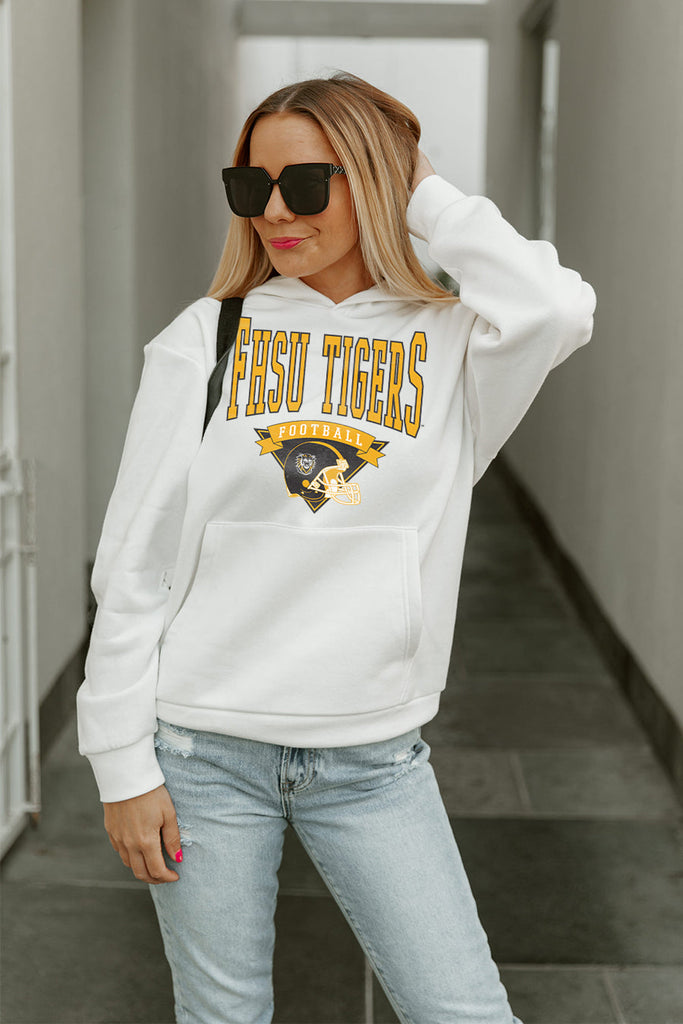 FORT HAYS STATE TIGERS GOOD CATCH PREMIUM FLEECE HOODED PULLOVER