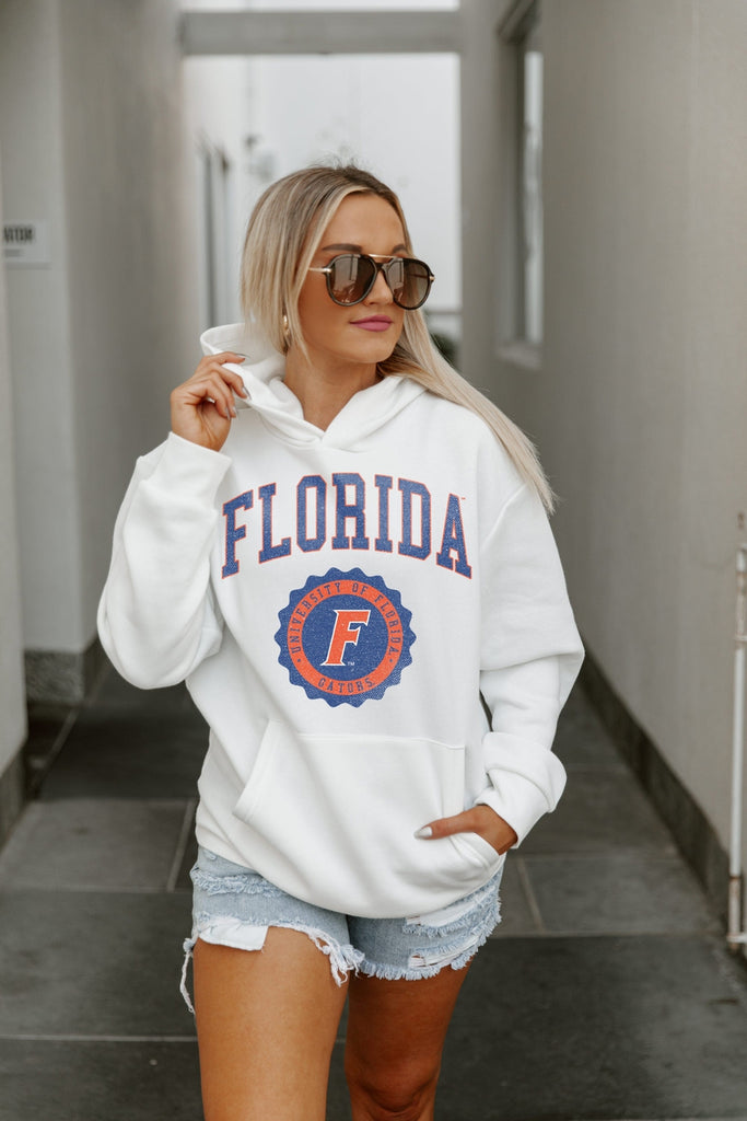 FLORIDA GATORS SEAL OF APPROVAL PREMIUM FLEECE HOODED PULLOVER