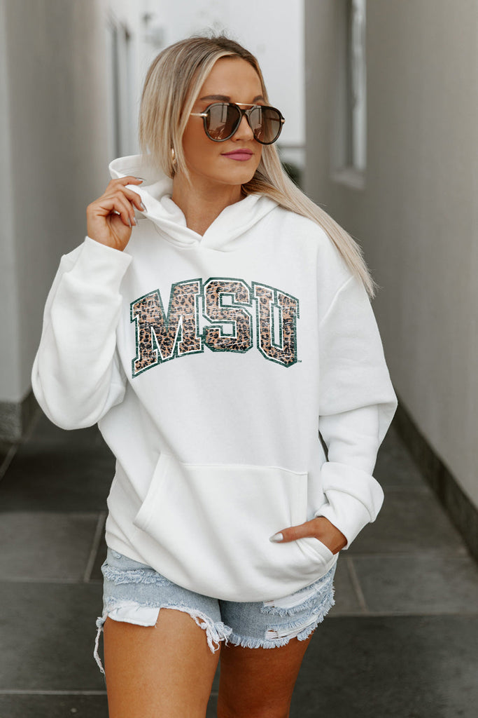 MICHIGAN STATE SPARTANS LEGACY PREMIUM FLEECE HOODED PULLOVER