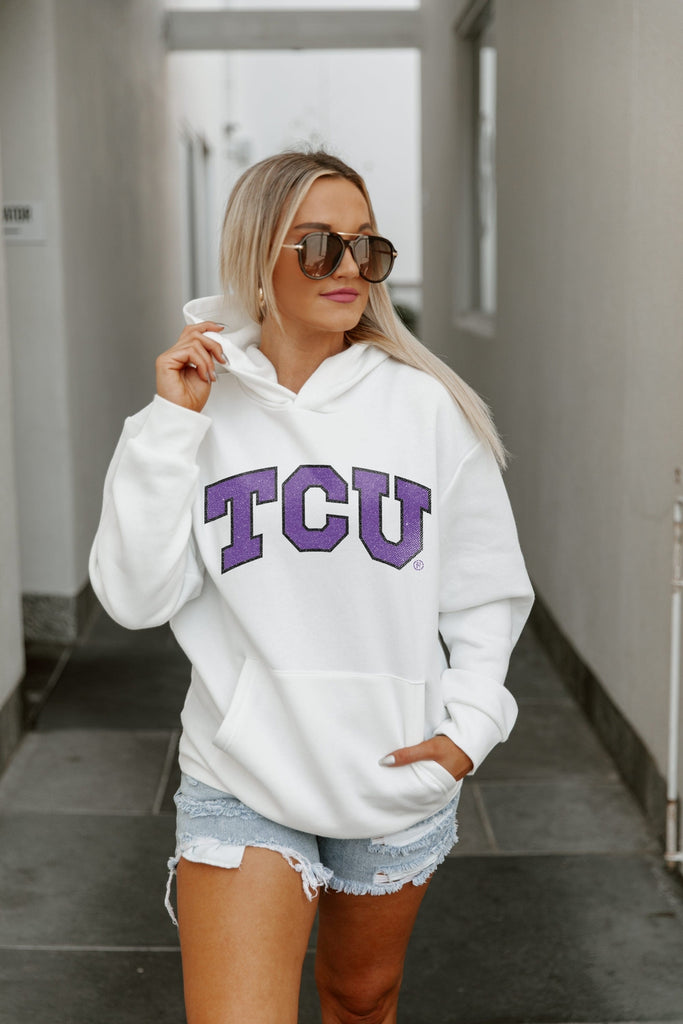 TCU HORNED FROGS SEAL OF APPROVAL PREMIUM FLEECE HOODED PULLOVER