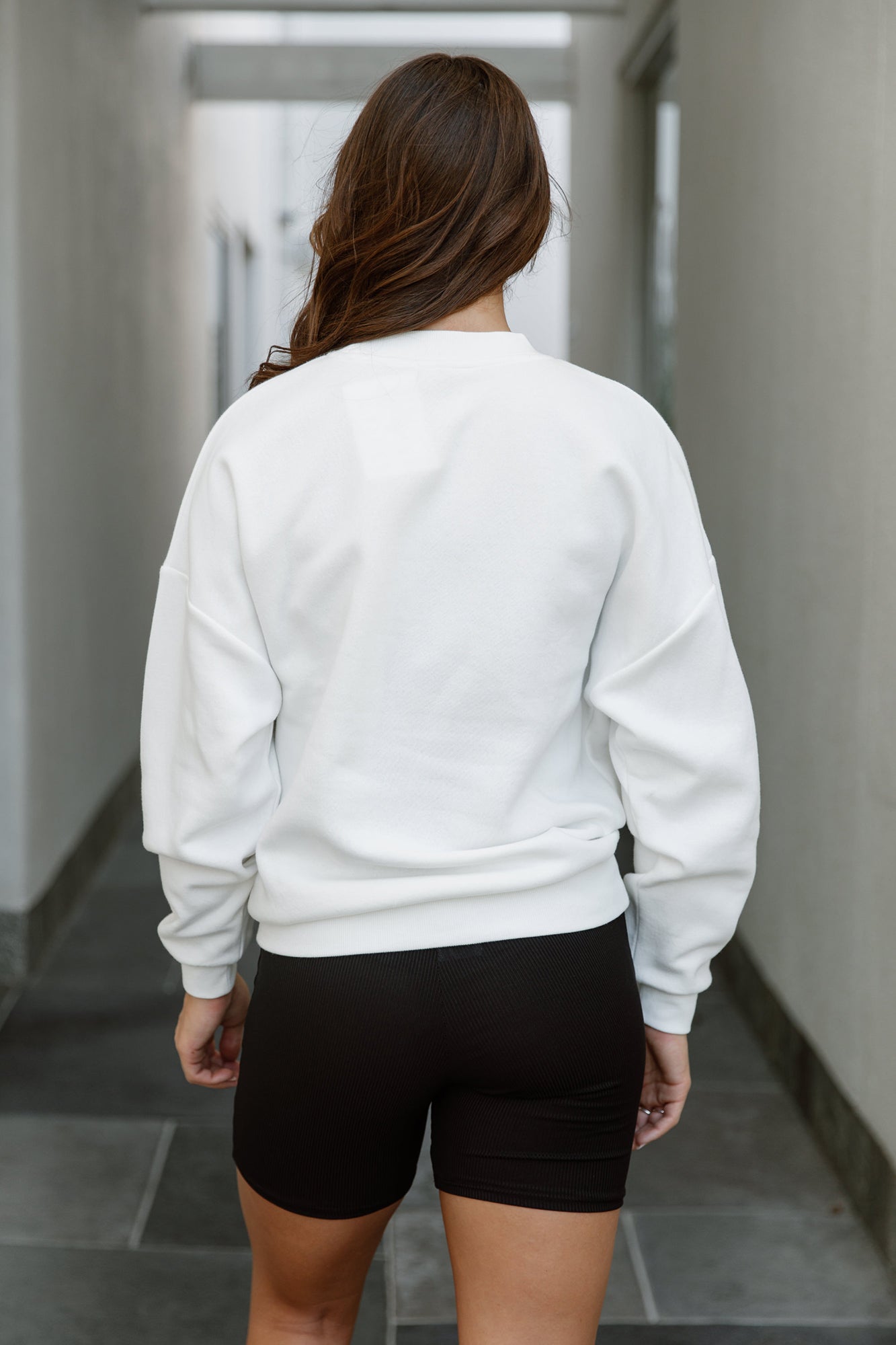 ARIZONA CARDINALS JUST GO WITH IT PREMIUM FLEECE DROP SHOULDER CREWNECK PULLOVER