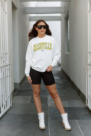 NASHVILLE SC EXTRA PASS PREMIUM FLEECE DROP SHOULDER CREWNECK PULLOVER