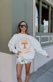 TENNESSEE VOLUNTEERS SUPERSTAR PREMIUM FLEECE DROP SHOULDER CREWNECK PULLOVER
