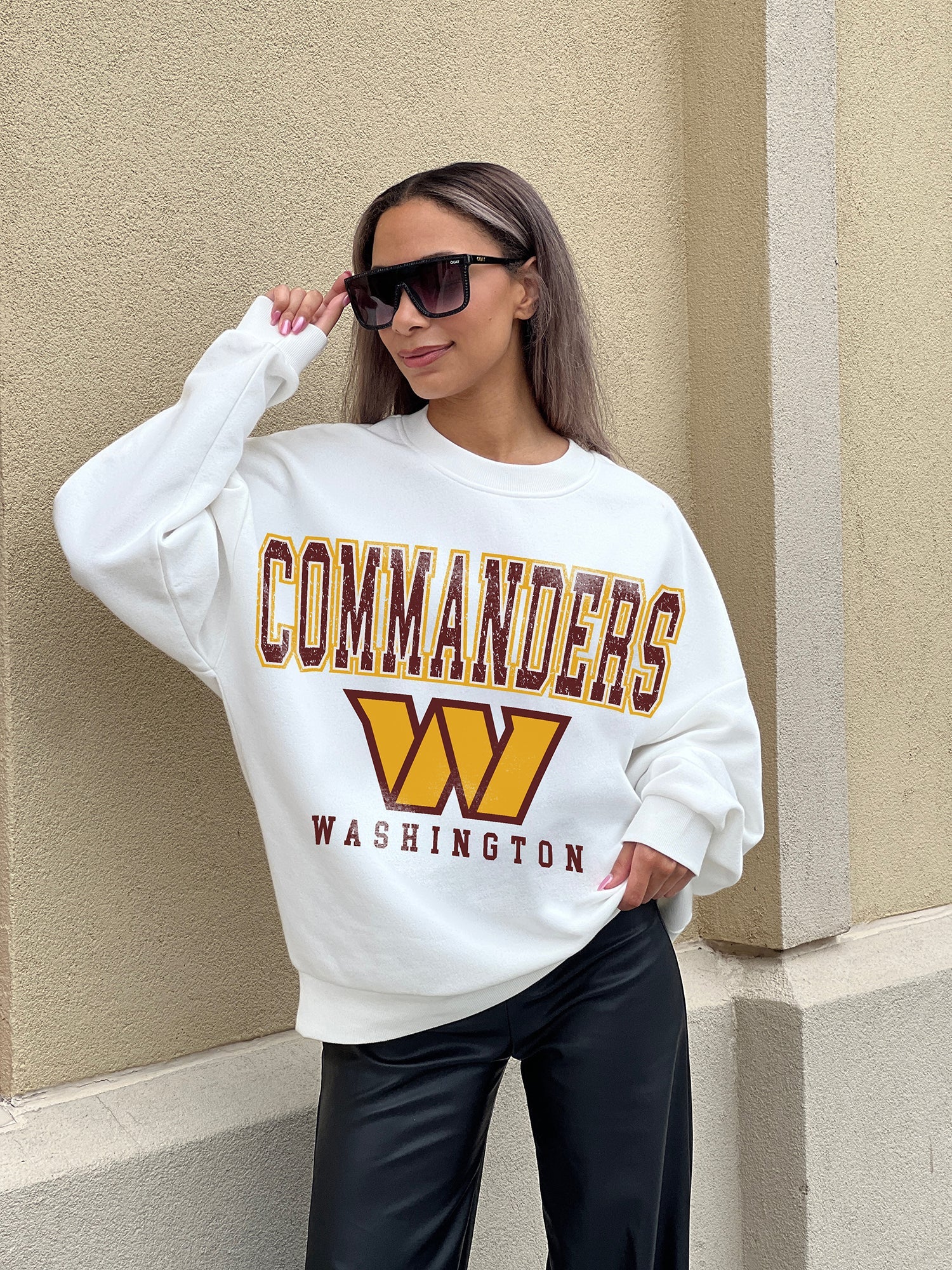 women's commanders sweatshirt