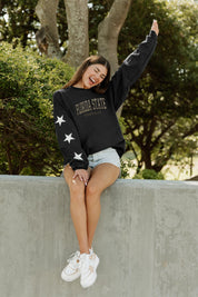 FLORIDA STATE SEMINOLES WINNING TEAM EMBELLISHED SLEEVE CREWNECK PULLOVER BY MADI PREWETT TROUTT