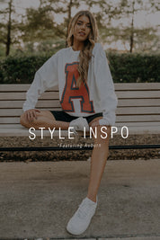 CREIGHTON BLUEJAYS It's Gameday Crew Fleece By Madi Prewett Troutt-CREIGHTON BLUEJAYS