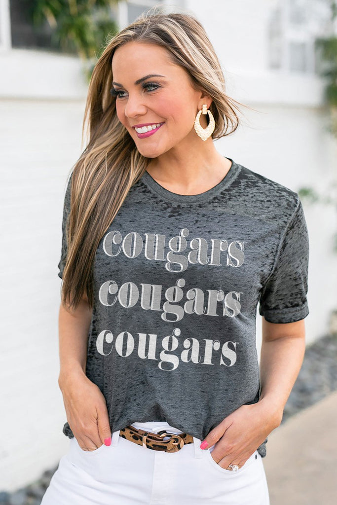 Brigham Young Cougars "Better Than Basic" Boyfriend Tee - Shop The Soho
