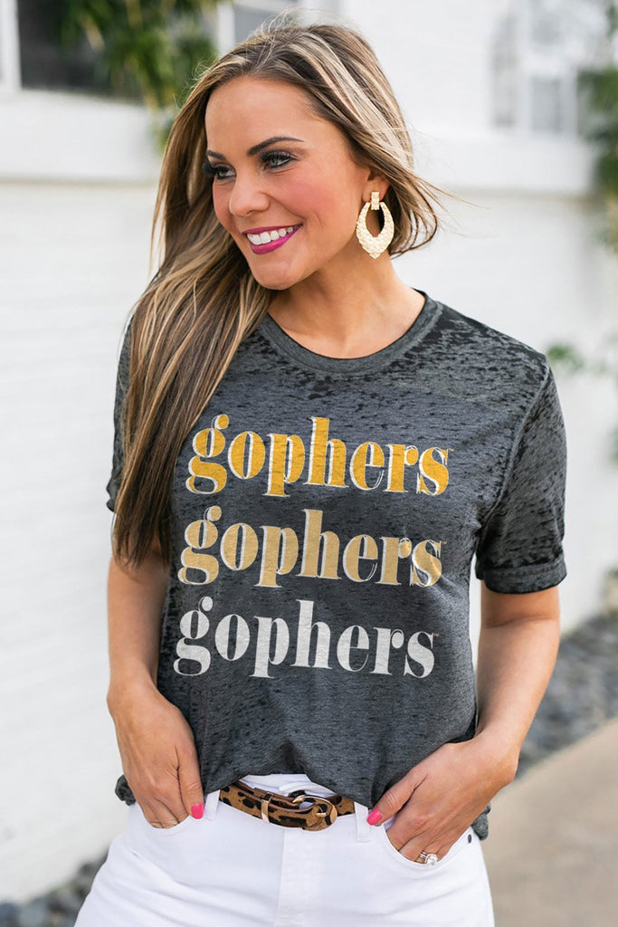 Minnesota Golden Gophers "Better Than Basic" Boyfriend Tee - Shop The Soho