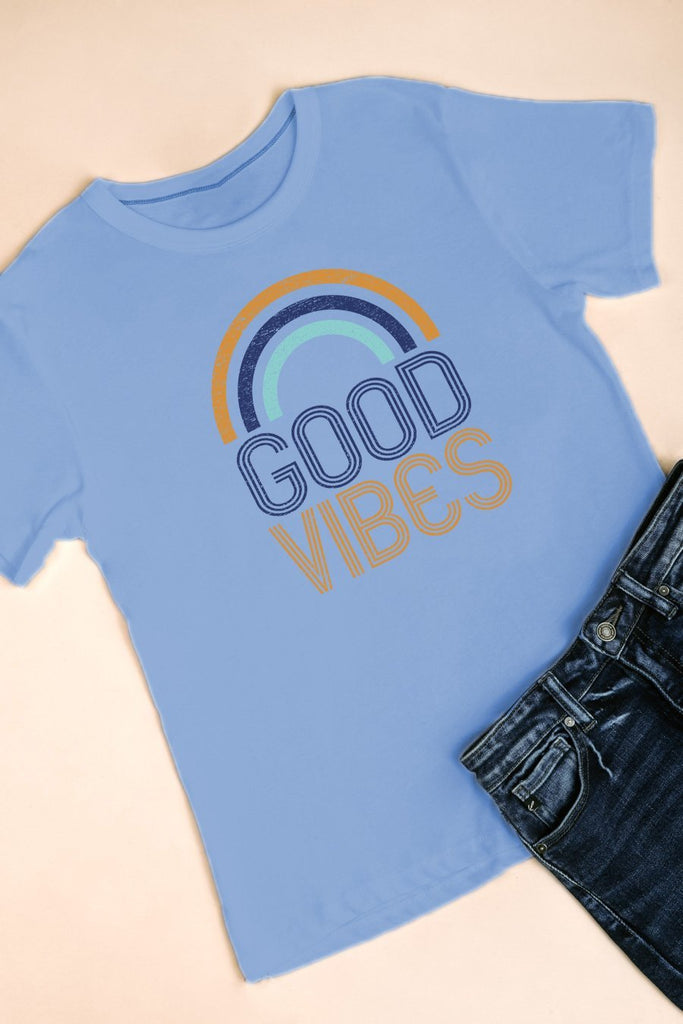 THE "RADIATING GOOD VIBES" TEE FOR MOM MATCH YA MAMA GRAPHIC TEES - GAMEDAY COUTURE | SOCIAL HOUSE