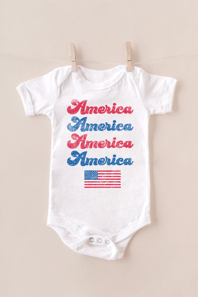The "Proud To Be An American" Kids Tee - Shop The Soho