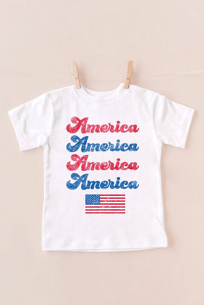 The "Proud To Be An American" Kids Tee - Shop The Soho