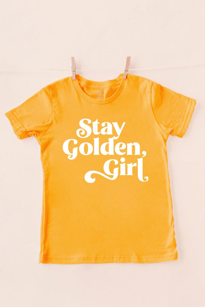 The "Stay Golden" Tee For Kids - Shop The Soho