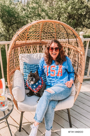 USA RETRO STANDARD FIT LONG SLEEVE TEE