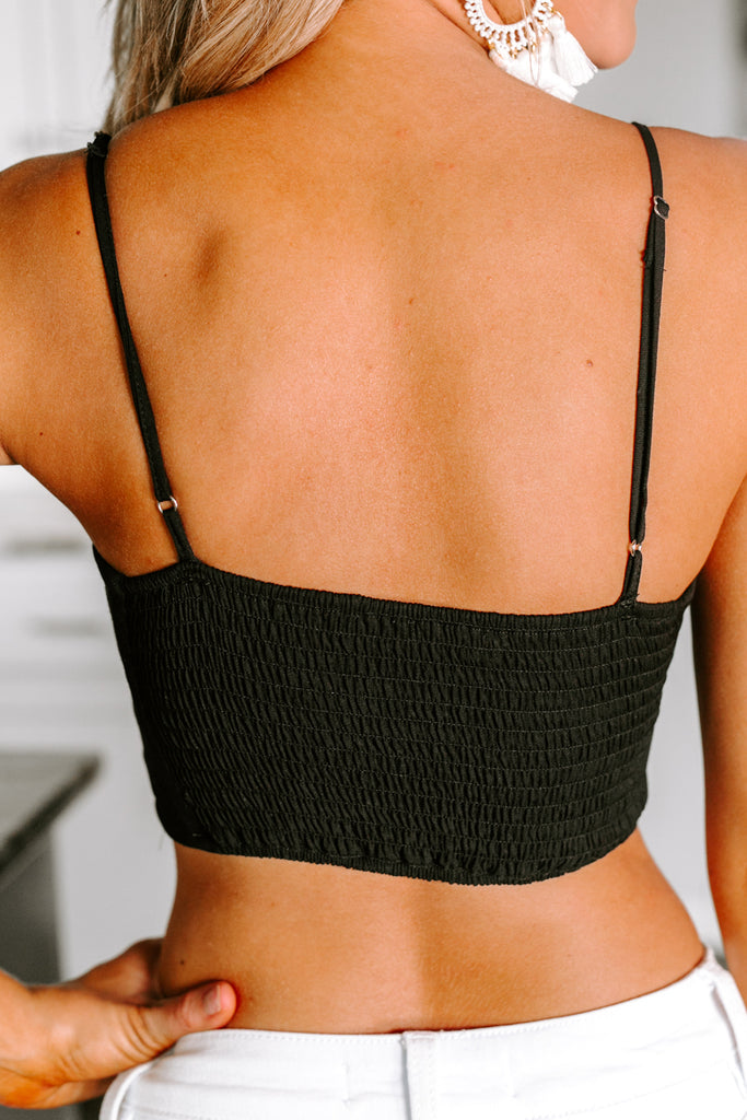 The "Bare It All" Bralette In Black - Shop The Soho